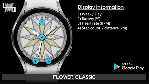 LMwatch flower classic
