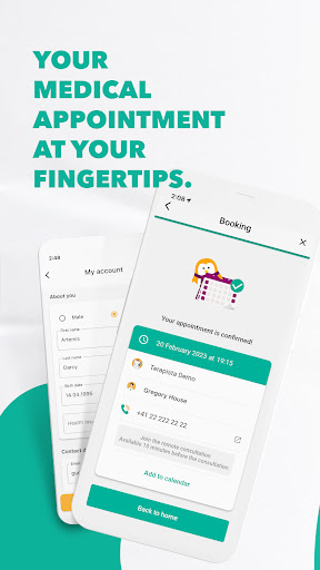 Android application OneDoc screenshort