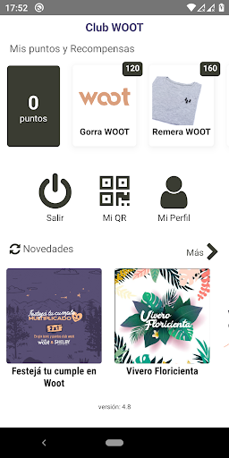 Android application Club WOOT screenshort