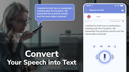 screenshot of Speech To Text Converter
