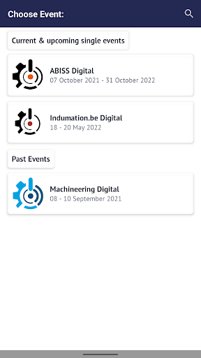 Android application Industrialfairs screenshort