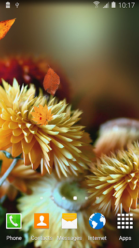 Autumn Flower Live Wallpaper Screen 3
