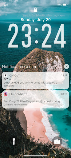 Lock Screen iOS 26 screenshot