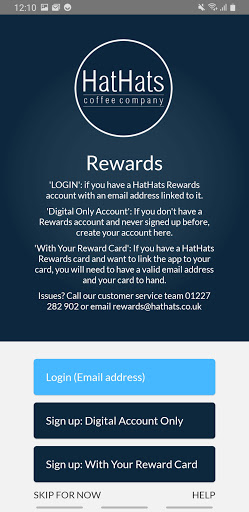 Android application HatHats screenshort