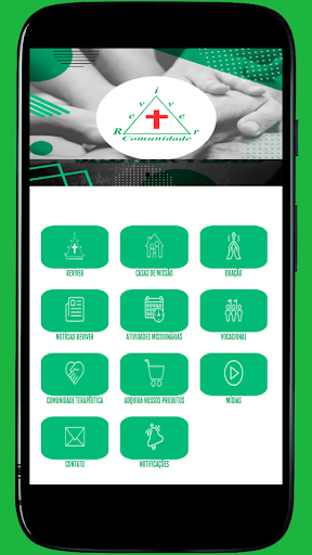 Android application Comunidade Reviver screenshort