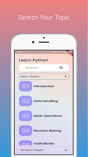 Learn Python - With Compiler Screen 2
