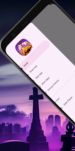 Android application Halloween Ringtones screenshort