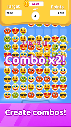 Emoji Match 3 Puzzle Screen 2