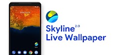 Skyline - Live Wallpaper With Global 3D Terrainのおすすめ画像1