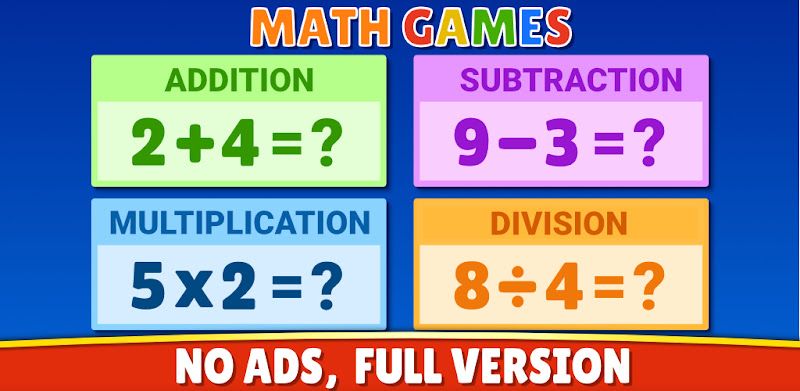 Game matematika anak usia 5-12
