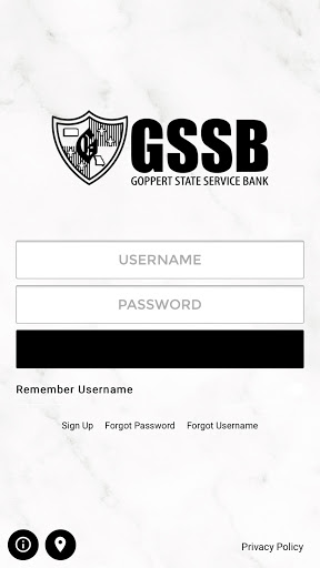 Android application GSSB Mobile Banking screenshort