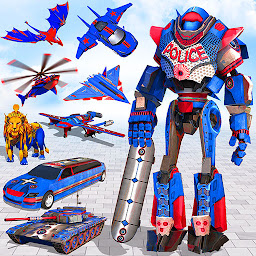 Imagen de ícono de Robot superhéroe voladora