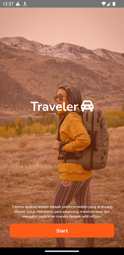 Android application Traveler screenshort