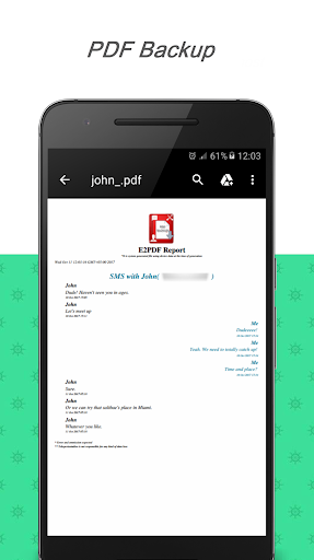 E2PDF SMS Call Backup Restore Screenshot 4 - AppWisp.com