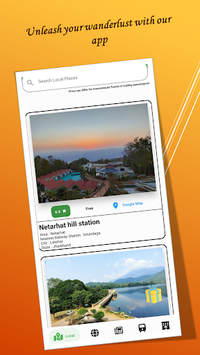 Android application Apna Bharat - India Tourism screenshort