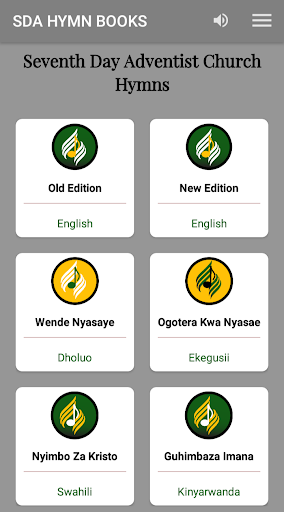 SDA Hymn Books Collection Screen 3