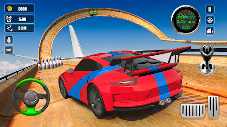 Xtreme Car Stunt Game: GT Race