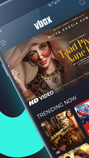 Android application Vbox - Latest HD Songs & Movie screenshort