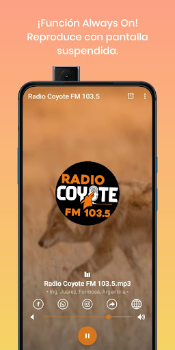 Android application Radio Coyote FM 103.5 screenshort