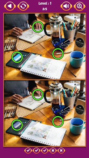 Android application Find The Difference 750 Levels screenshort