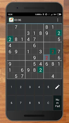 Easy Sudoku Brain puzzle Game - Screenshot 3