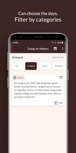 Today in History Screen 3