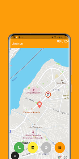 Android application WakaDeliver screenshort