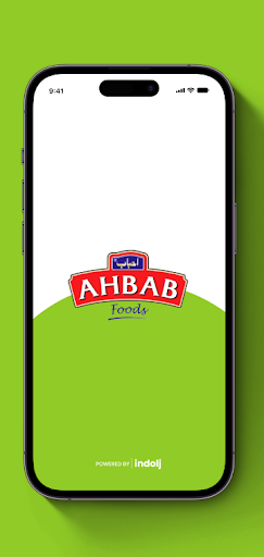 Android application Ahbab Foods screenshort