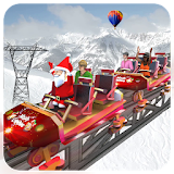 Christmas Santa Roller Coaster Adventure Sim 2018 icon