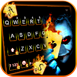 Cover Image of Download Scary Poker Keyboard Theme  APK