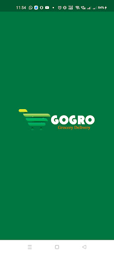 Android application Gogro Grocery Delivery screenshort