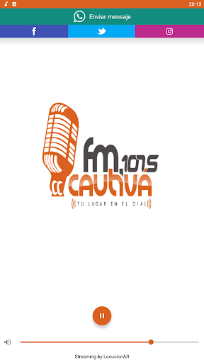 FM Cautiva 107.5 Screen 2