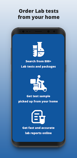 Android application Medtest Lab screenshort