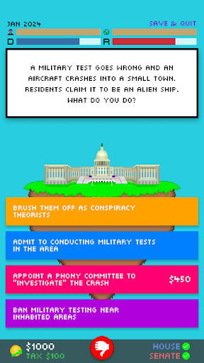 Android application Impeached 2 screenshort
