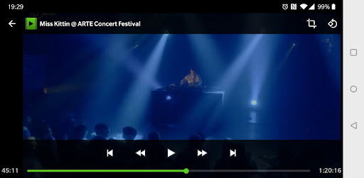 Screenshot of PlayerPro Music Player