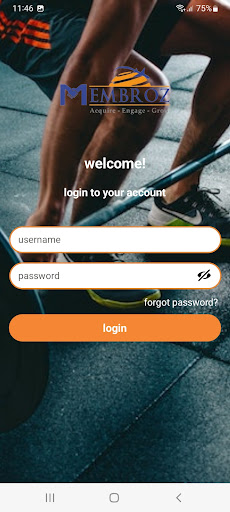 Membroz App Screen 2