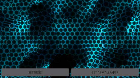 Neon Cells Particles 3D Live Wallpaper