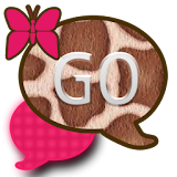 GO SMS THEME/PinkGiraffe icon