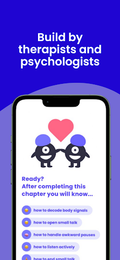 Screenshot of charisme: Social Anxiety Coach