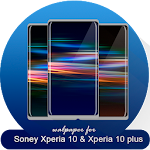 Cover Image of ดาวน์โหลด wallpaper for Soney Xperia 10  APK
