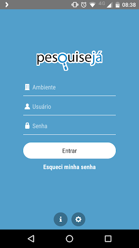 Android application Pesquise Já screenshort