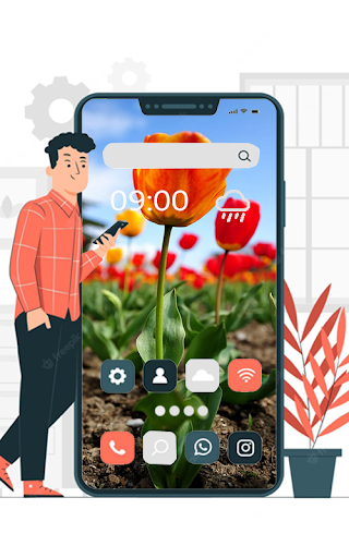 Flower Wallpaper HD I Screen 3