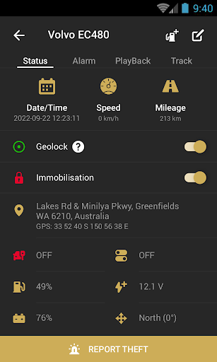 Recono GPS Screen 2