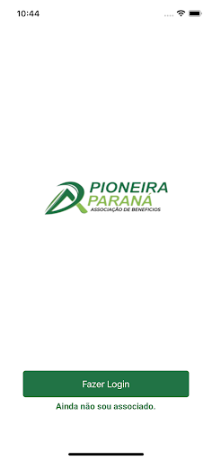 Android application Pioneira Paraná Associado screenshort