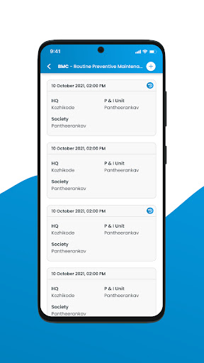 Milma BMC Tech Services Screen 2