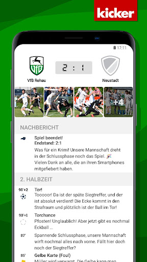 Android application VfB Rehau screenshort