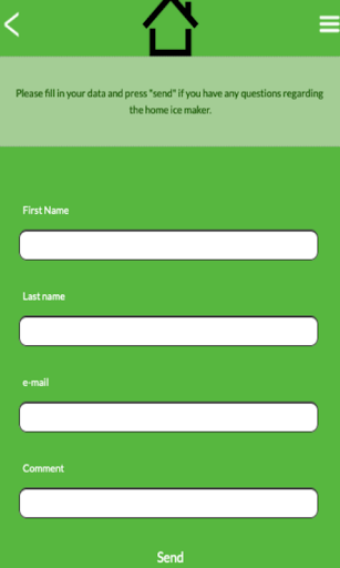 The Home Ice Maker Info Screen 3