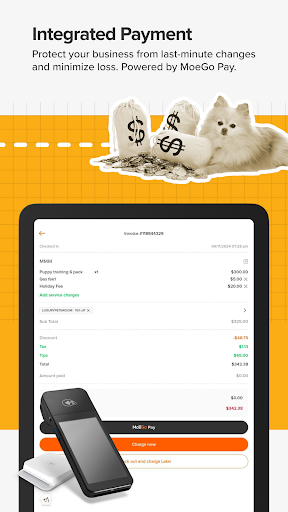 Screenshot of MoeGo: for busy pet groomers