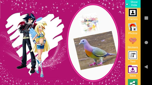 Android application Angels Frame screenshort
