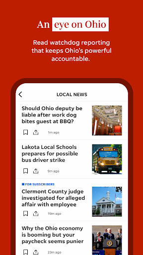 Screenshot of Cincinnati.com: The Enquirer
